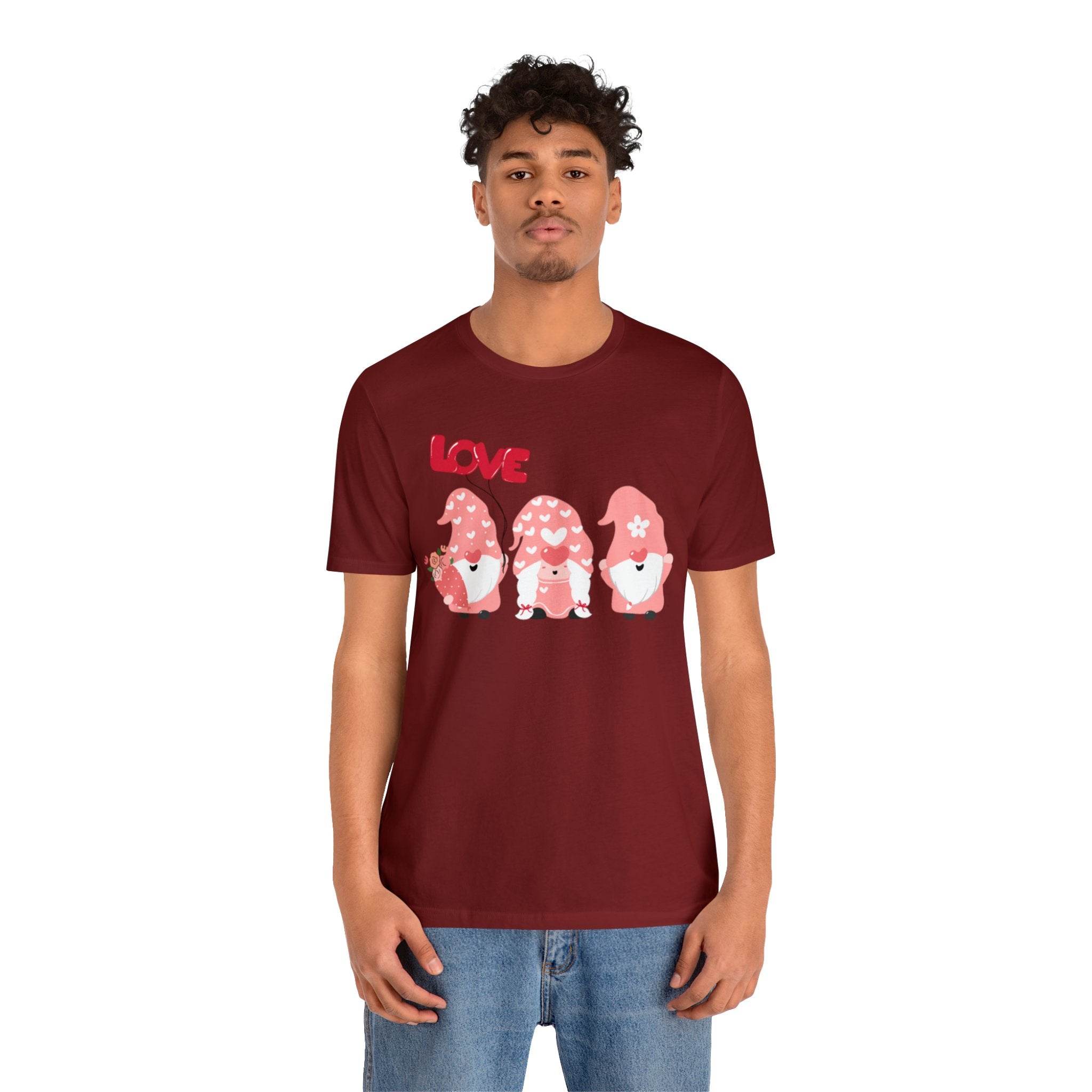 Love Gnome Day Unisex Jersey Short Sleeve Tee
