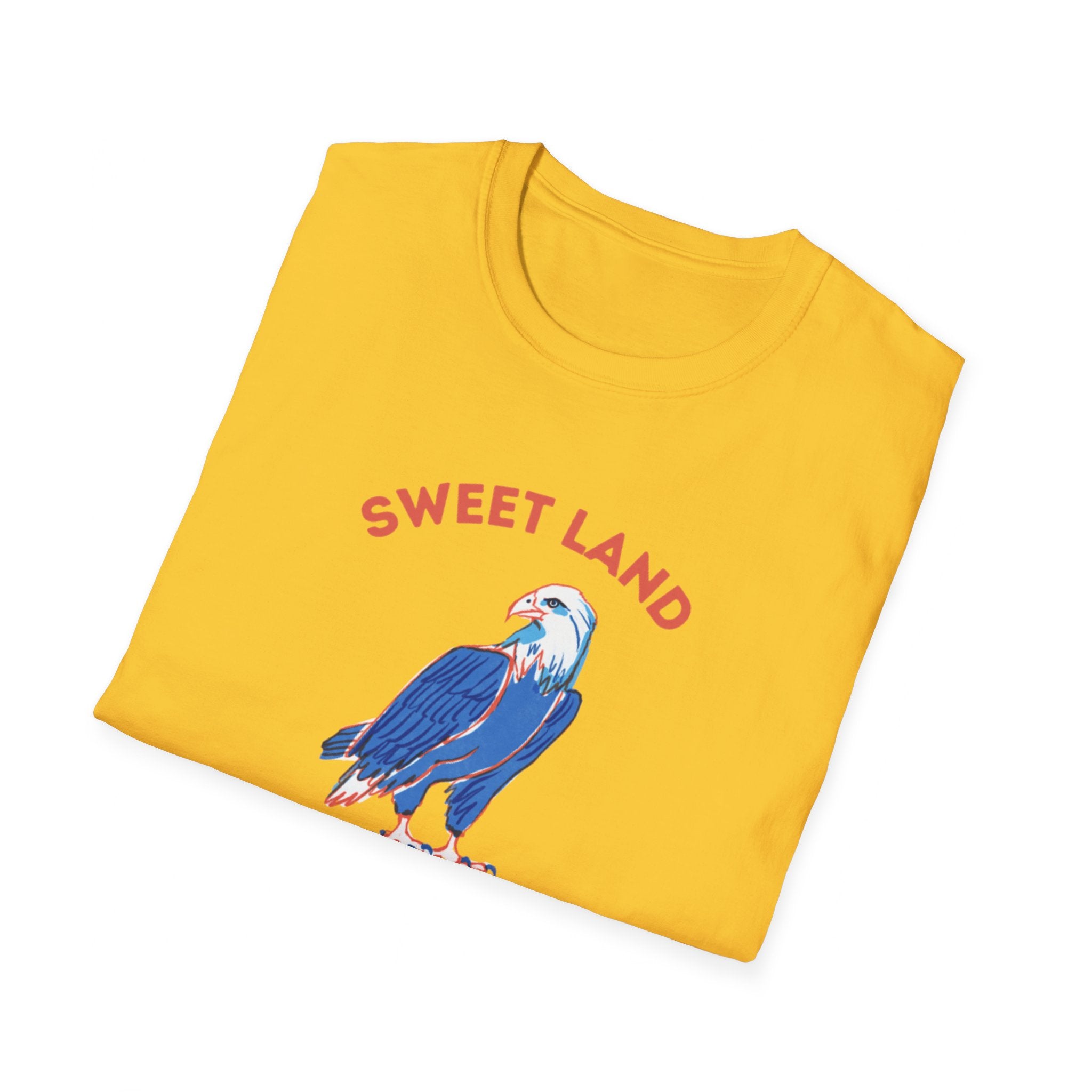 Sweet Land Of The Free Unisex Softstyle T-Shirt