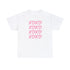 XOXO Unisex Heavy Cotton Tee