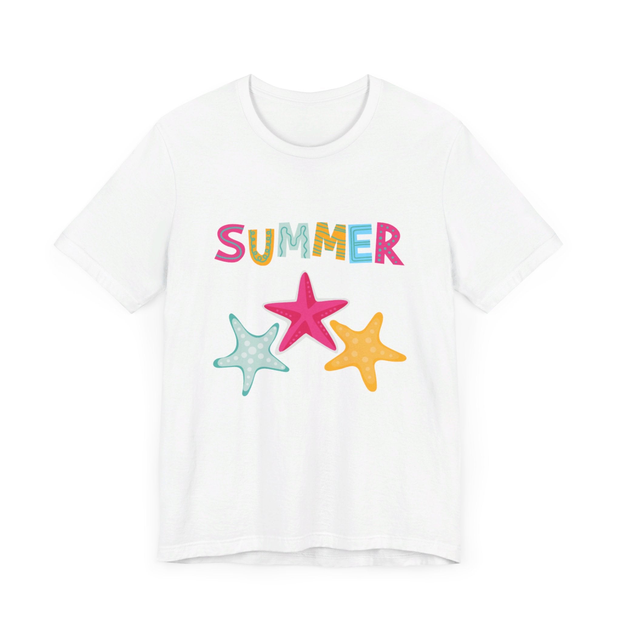 Summer Starfish Unisex Jersey Short Sleeve Tee