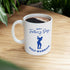 Happy Father's Say Golf Warrior Ceramic Mug, (11oz, 15oz)