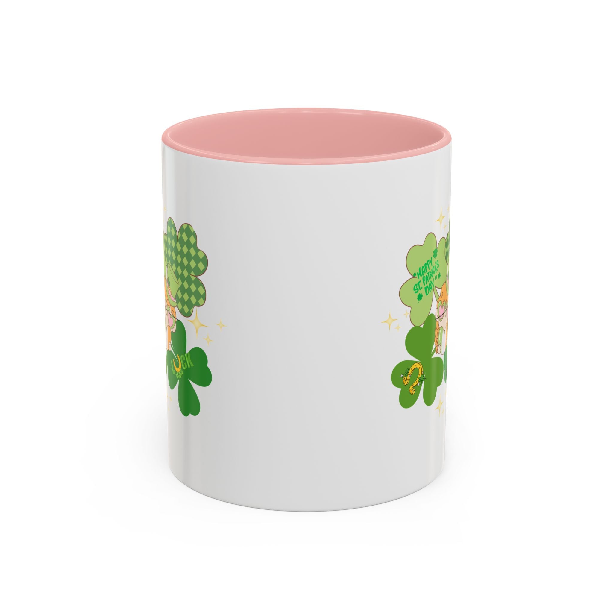 Retro St. Paddy's Day Accent Coffee Mug - 11oz & 15oz