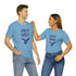 Land Of The Free Home Of The Brave Unisex Jersey Short Sleeve Tee