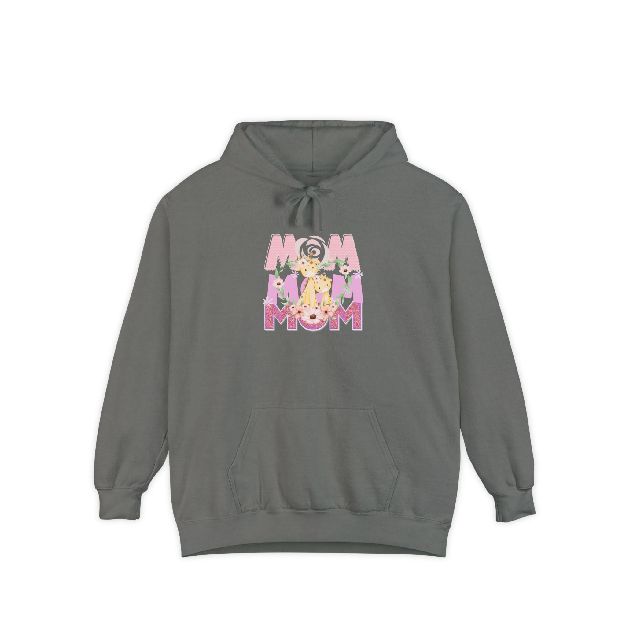 Our First Mother's Day Unisex Garment-Dyed Hoodie