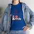 Happy 4th Of July Gnome Unisex Heavy Cotton Tee