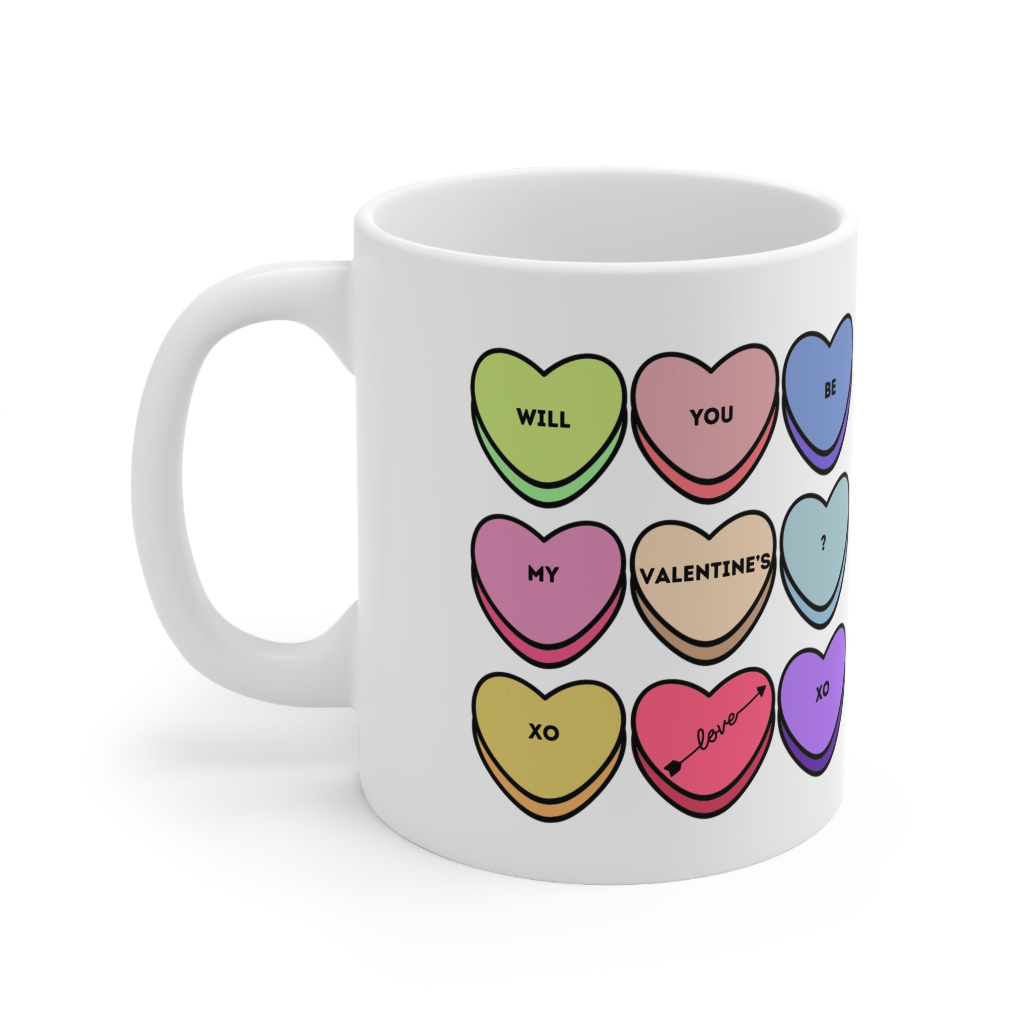 Will You Be My Valentine? Ceramic Mug 11oz