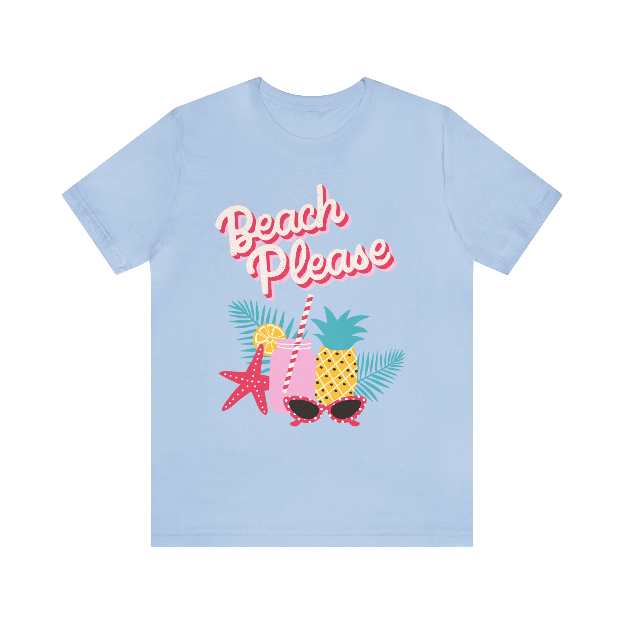 Beach Please Unisex Jersey Short Sleeve Tee
