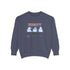 Frosty Party Unisex Garment-Dyed Sweatshirt