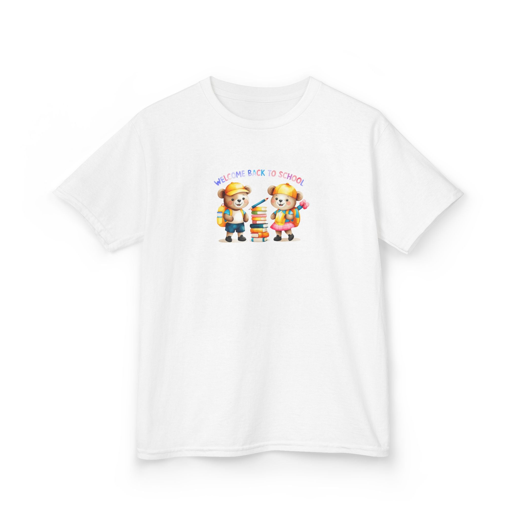 Welcome Back to School Kids Heavy Cotton Tee