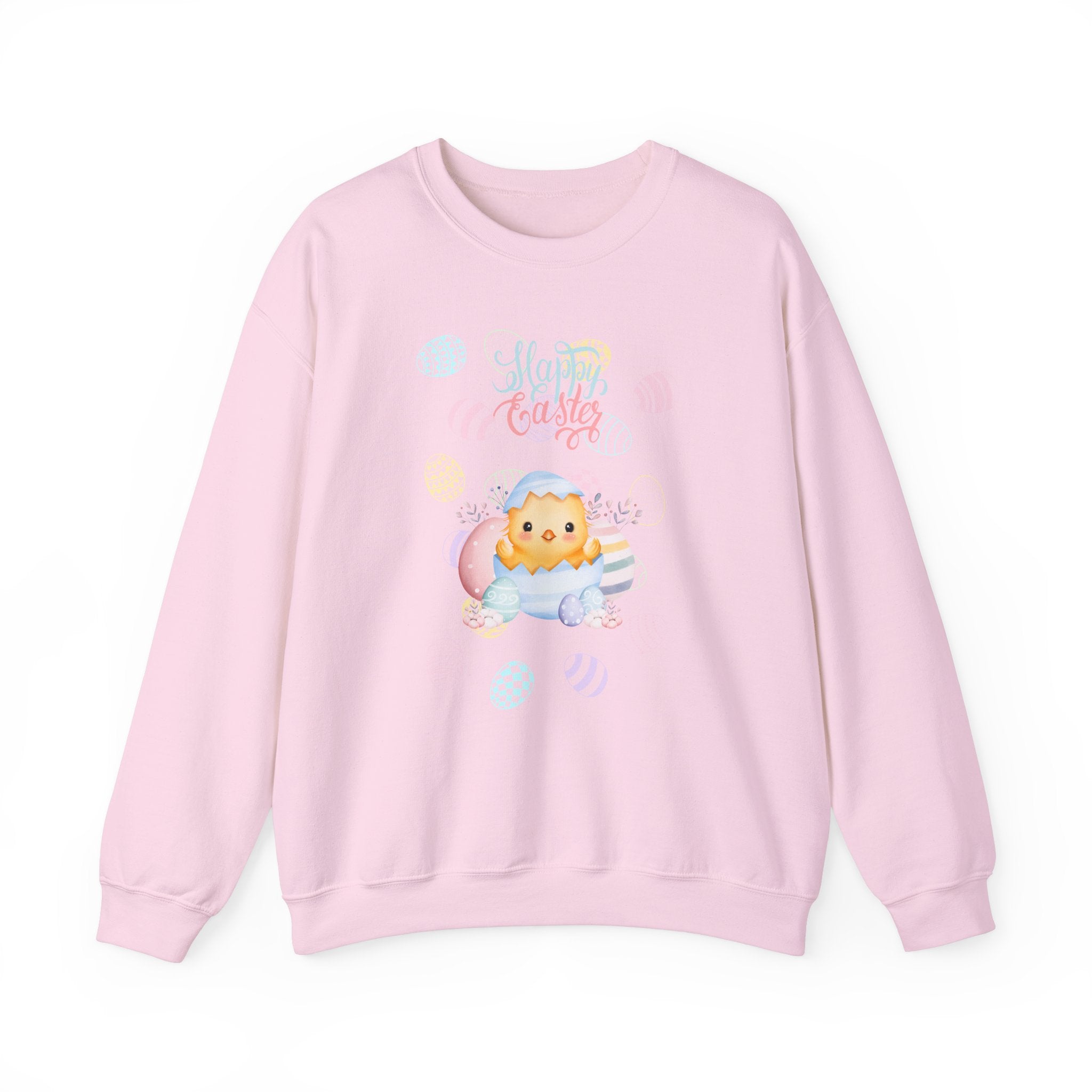 Chick Happy Easter Crewneck Sweatshirt - Unisex Heavy Blend™