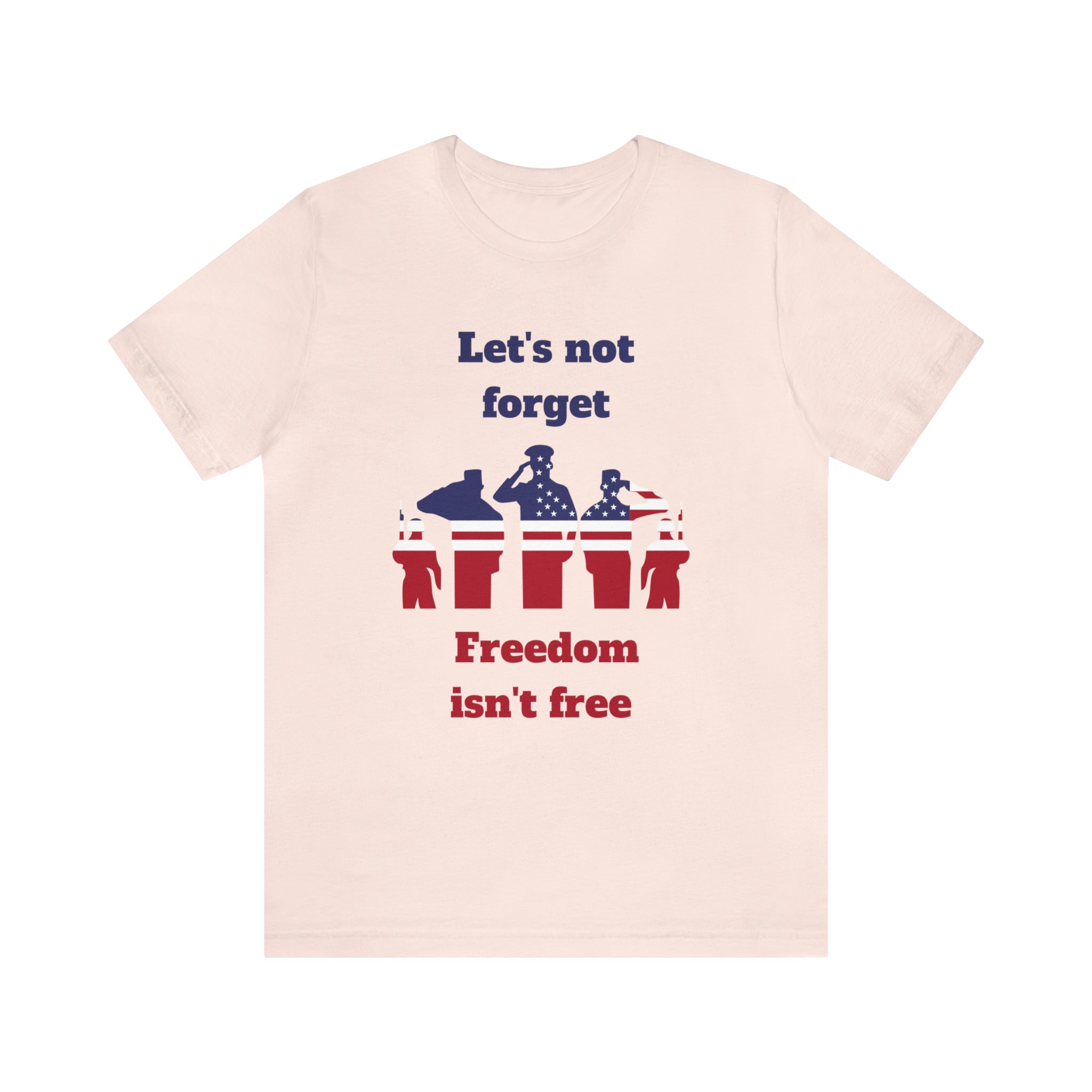 Memorial Day Freedom Is Not Free Unisex Jersey Short Sleeve Tee