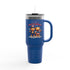 Happy 4th of July Teddy Bear Couple Insulated Travel Mug, 40oz