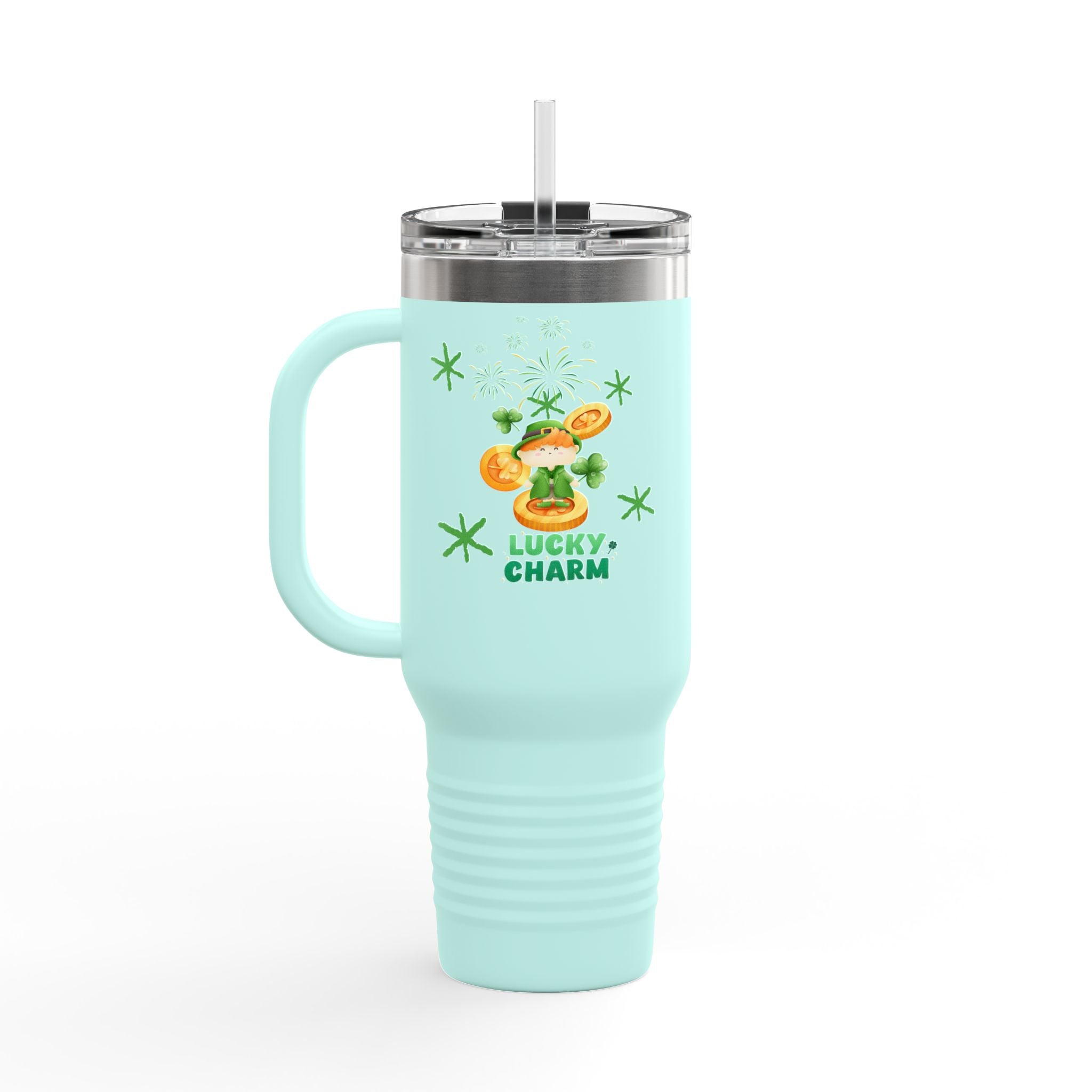 Lucky Charm Insulated Travel Mug - 40oz St. Patrick's Day