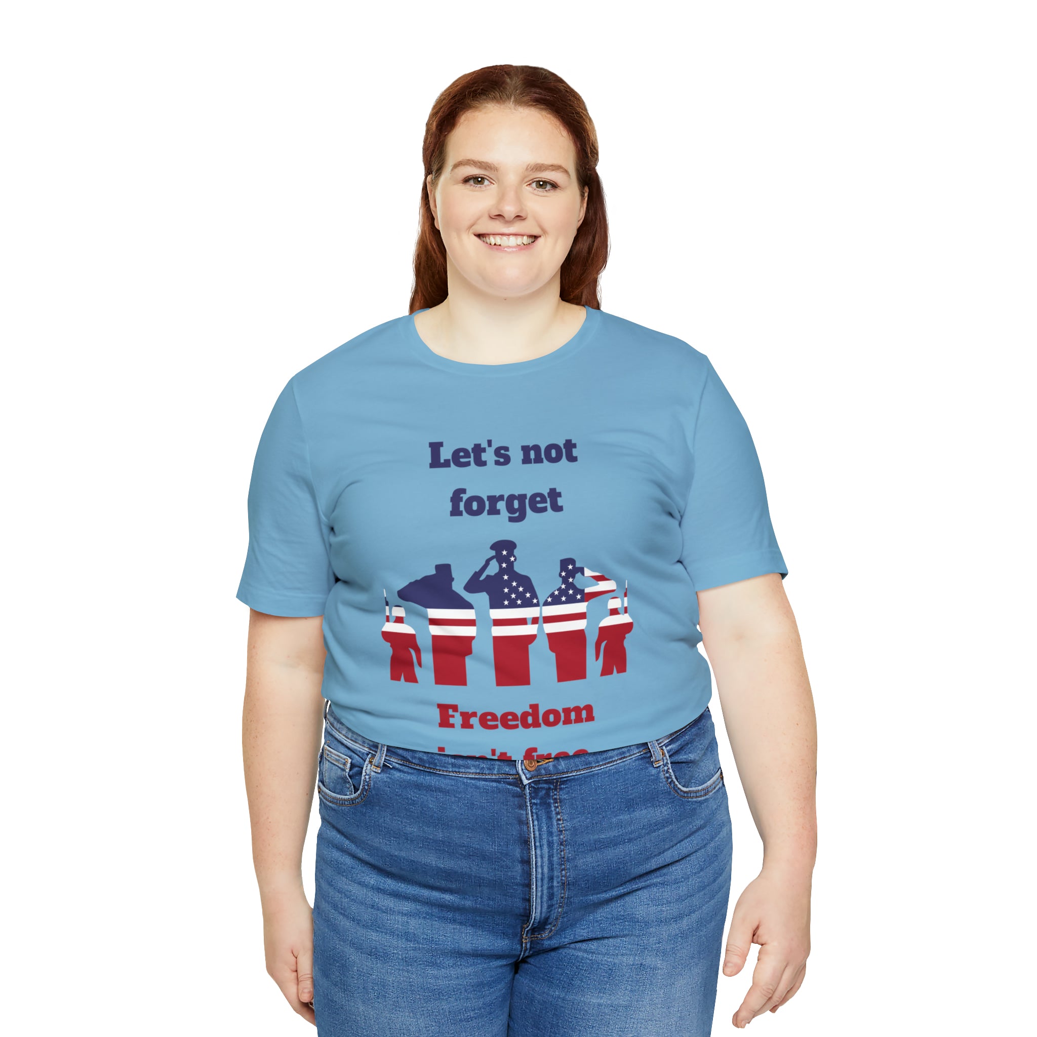 Memorial Day Freedom Is Not Free Unisex Jersey Short Sleeve Tee