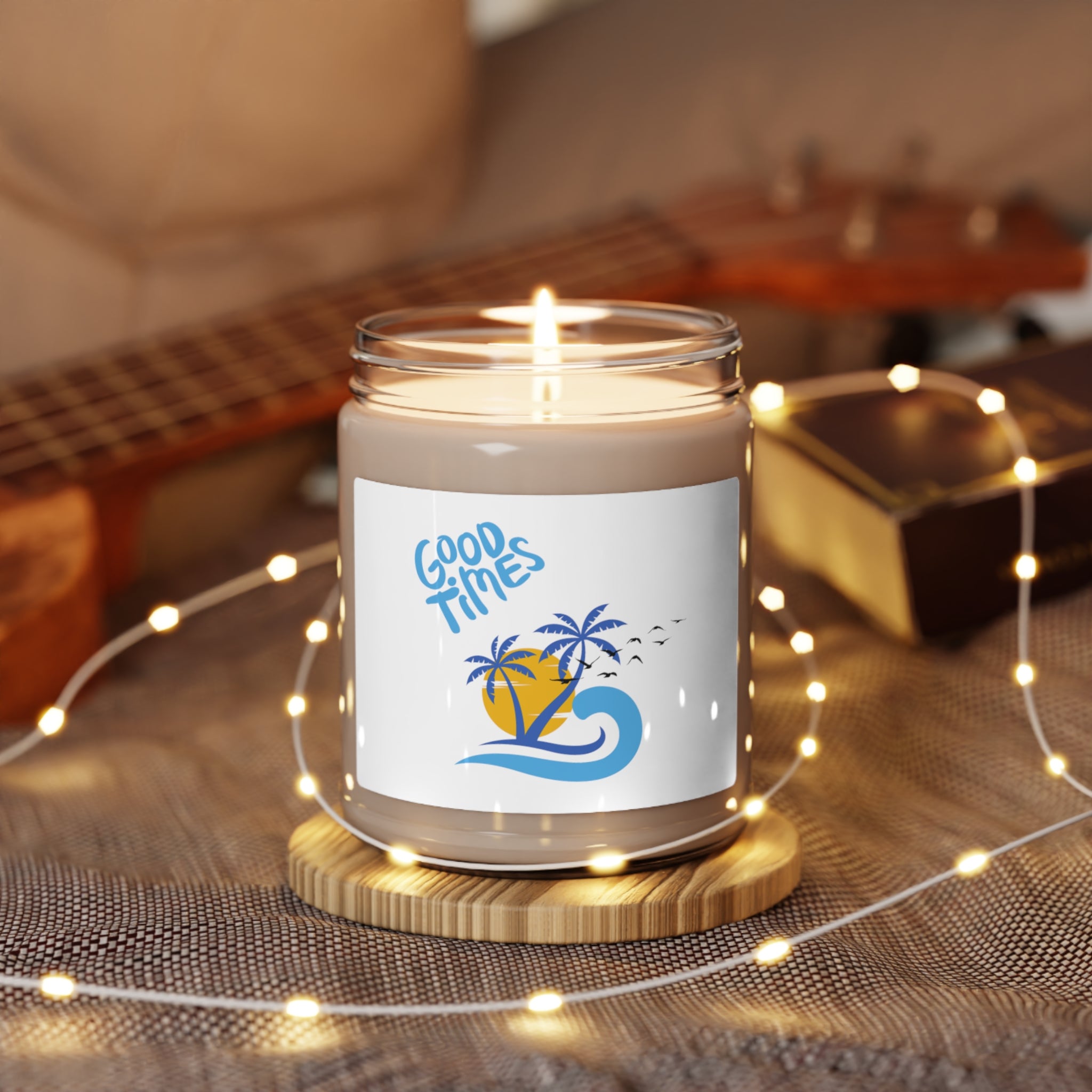 Beach Good Times Scented Soy Candle, 9oz