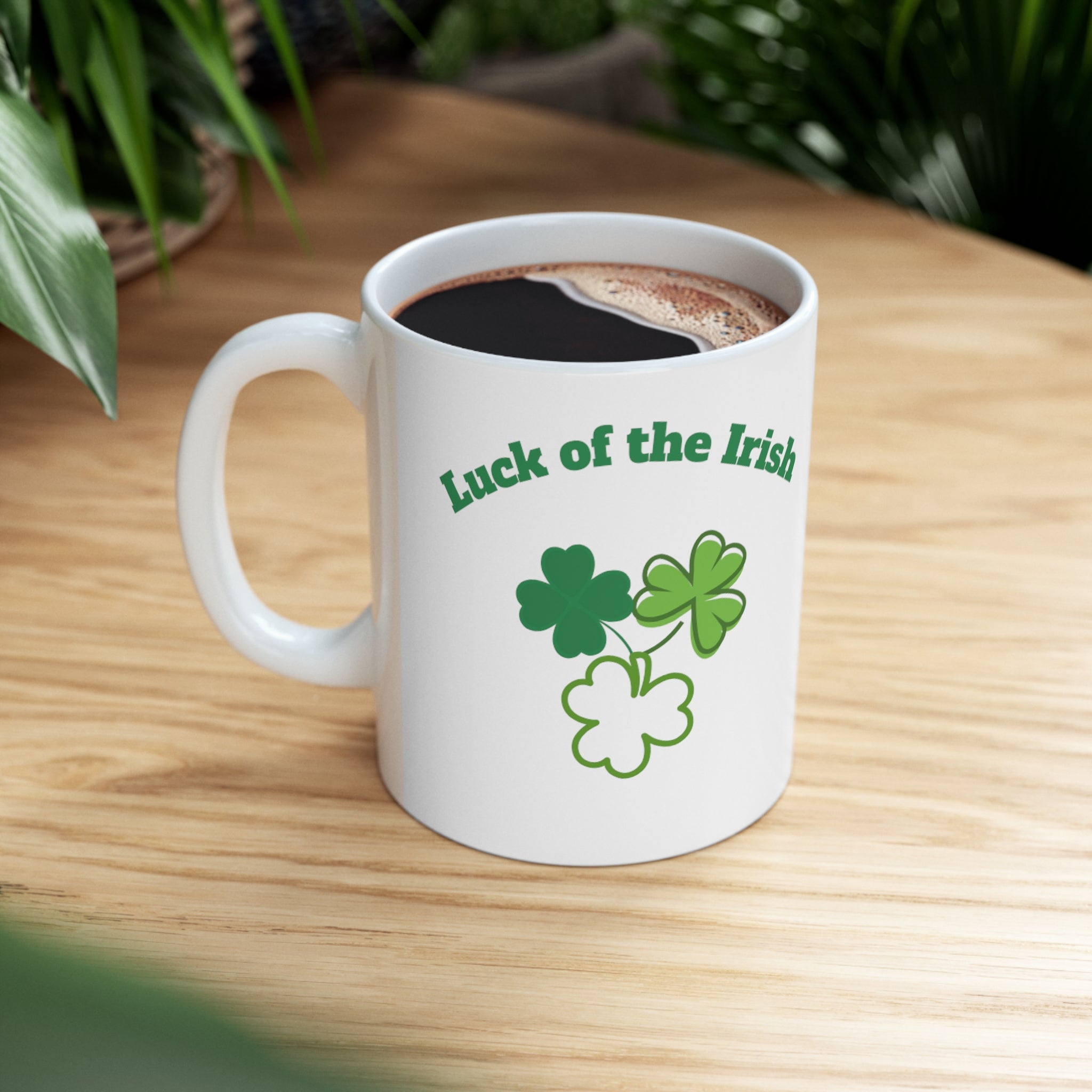 Luck Of The Irish Ceramic Mug 11oz