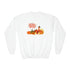 Happy Thanksgiving Turkey Youth Crewneck Sweatshirt