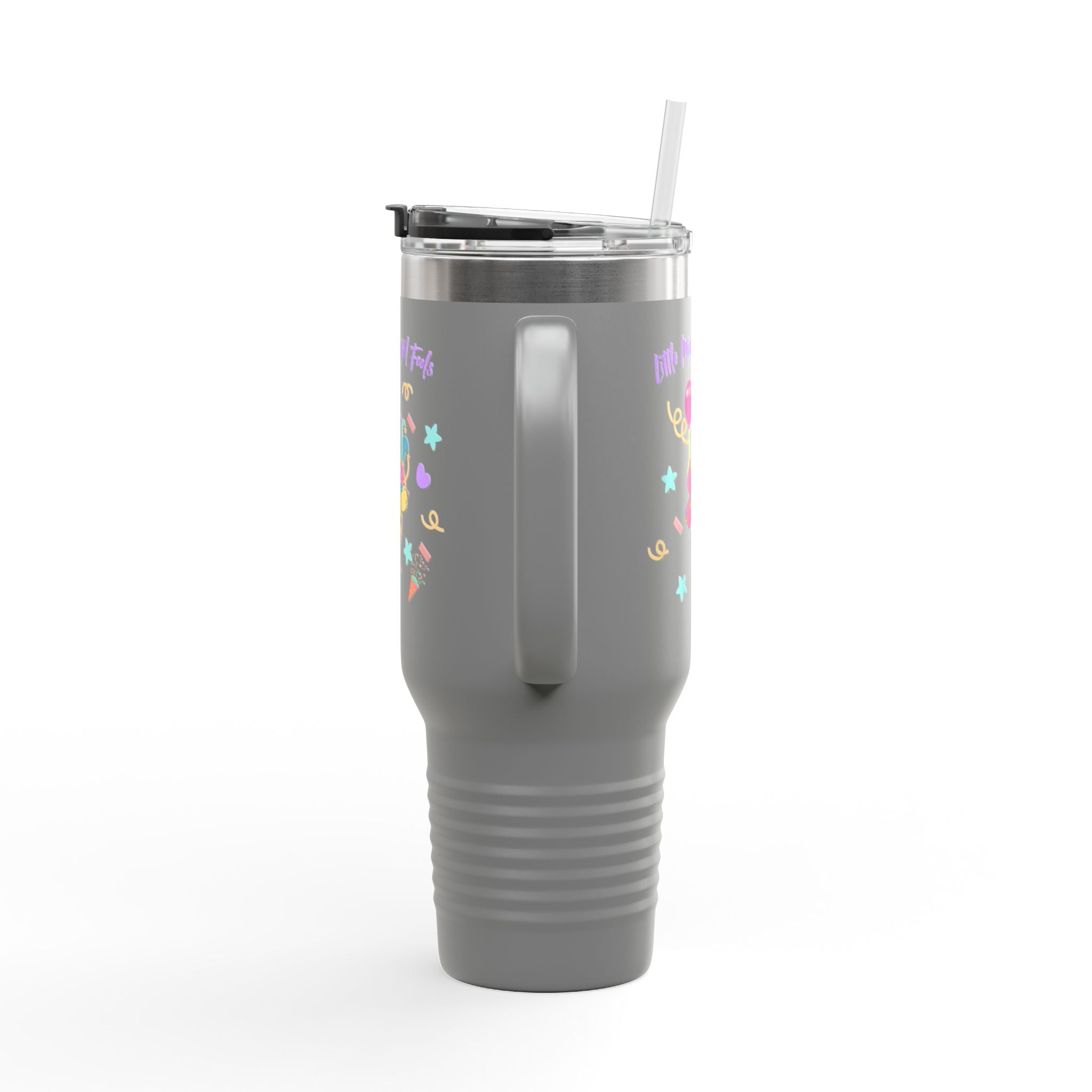 Little Miss April Fool's Day Insulated Travel Mug