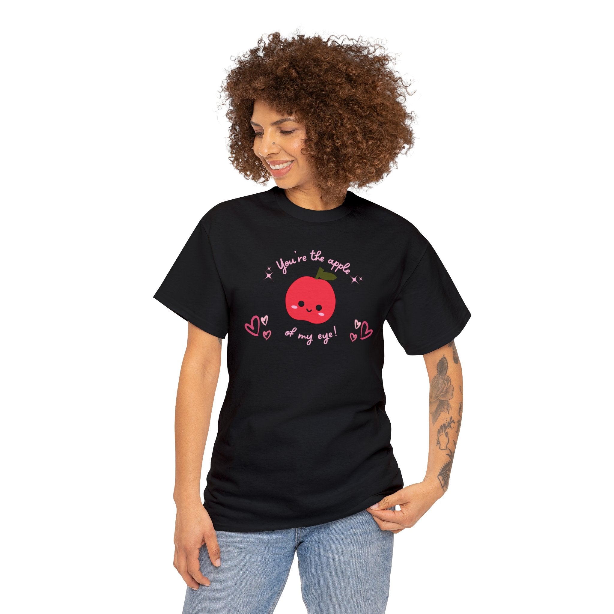 You Are The Apple Of My Eyes Unisex Heavy Cotton Tee