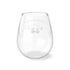 Pooch Colors Stemless Wine Glass, 11.75oz
