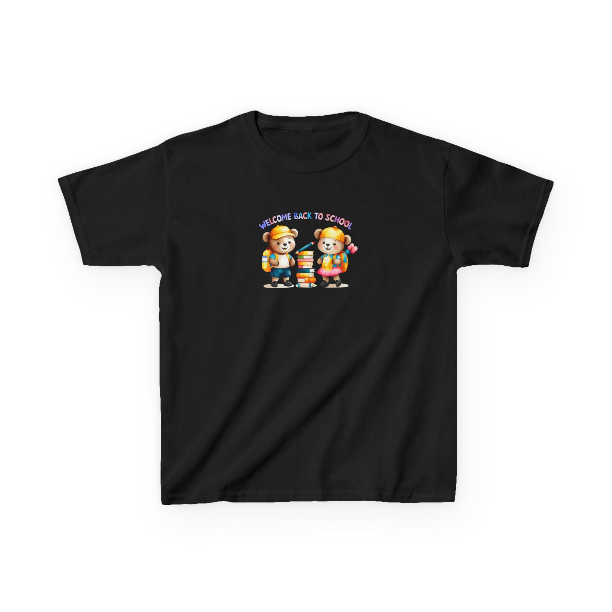 Welcome Back to School Kids Heavy Cotton Tee