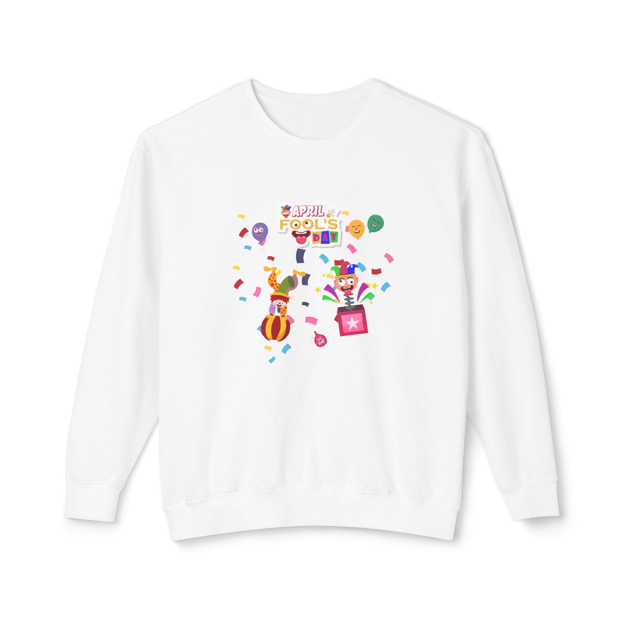 All April Fools' Day Unisex Lightweight Crewneck Sweatshirt