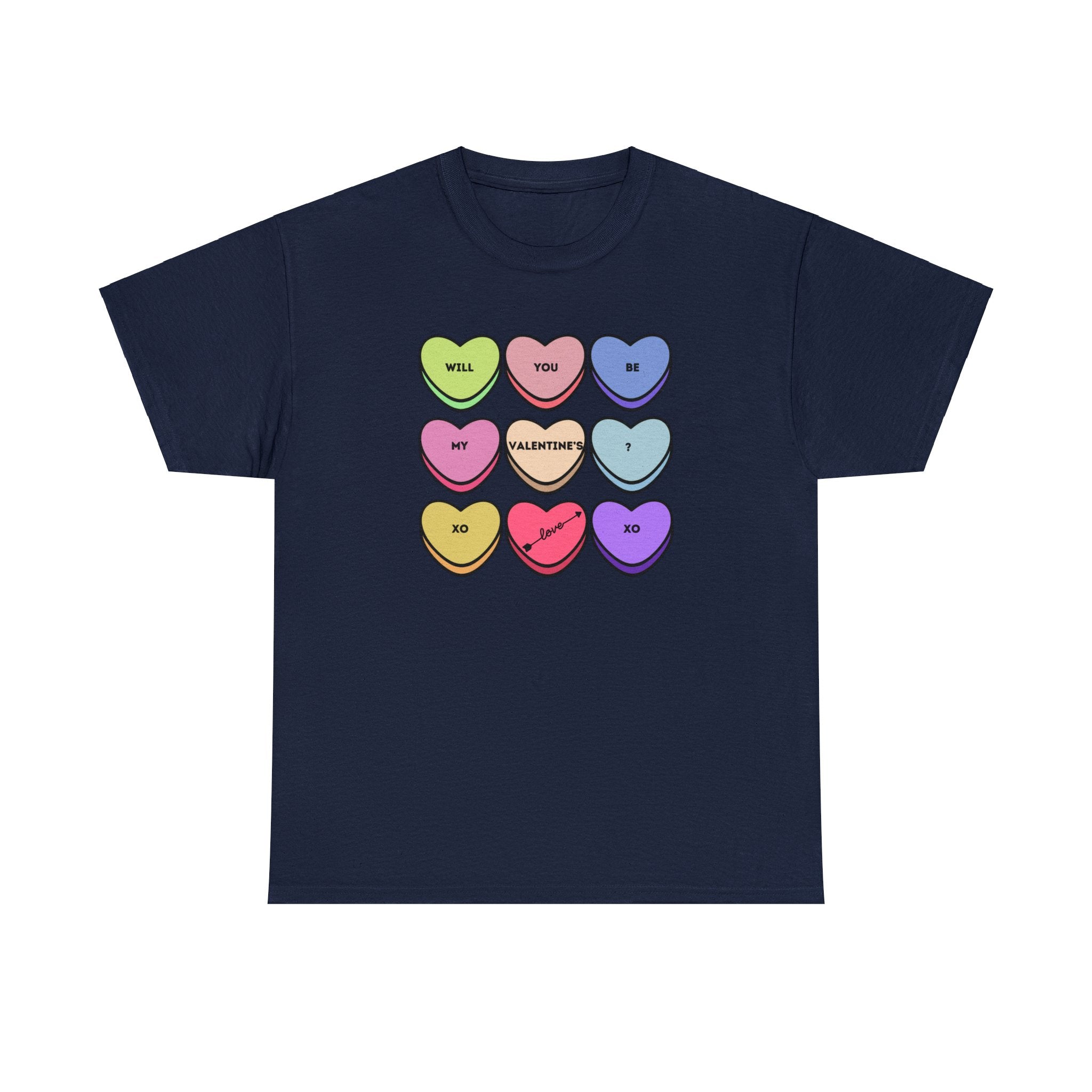 Will You Be My Valentine? Unisex Heavy Cotton Tee