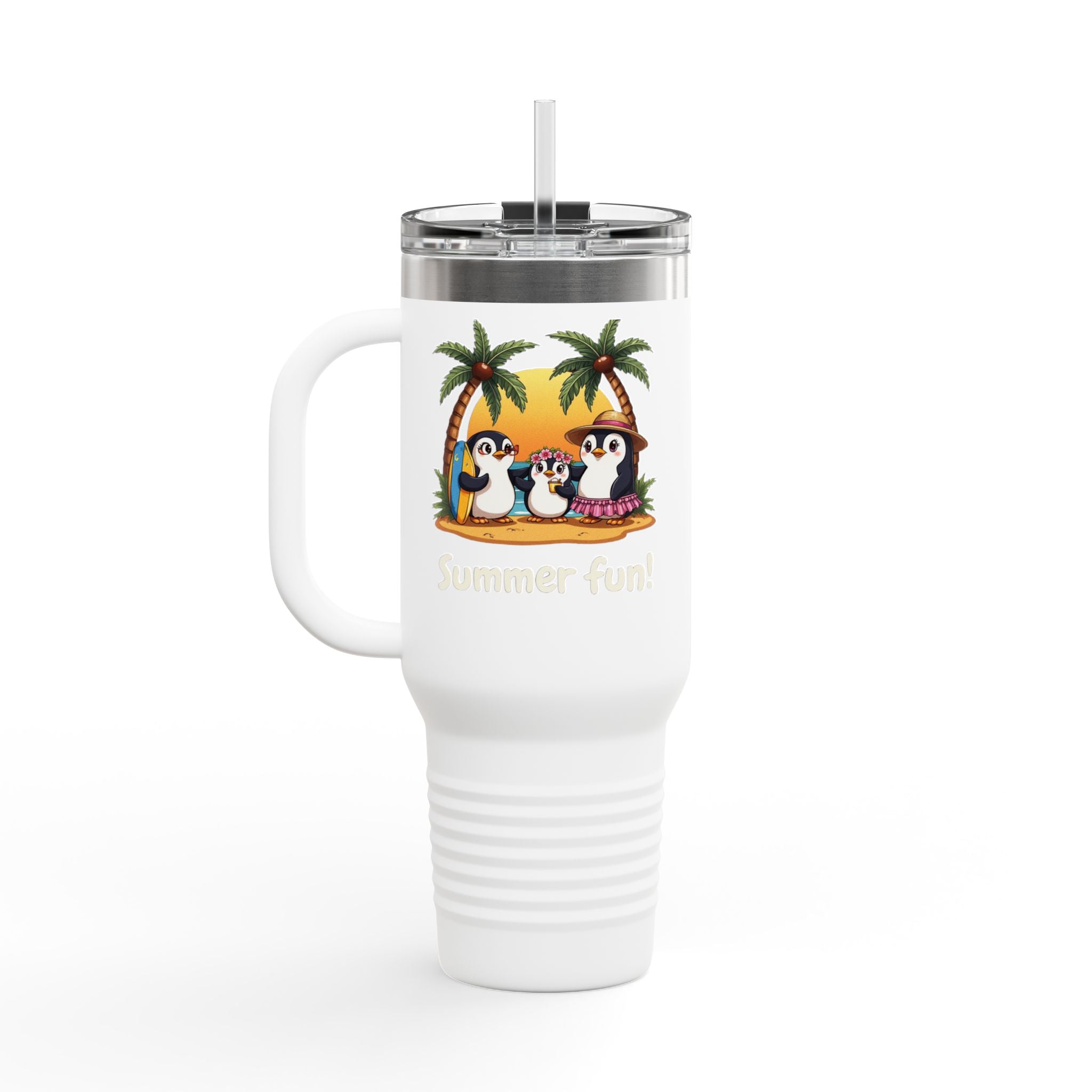 Summer Fun Insulated Travel Mug