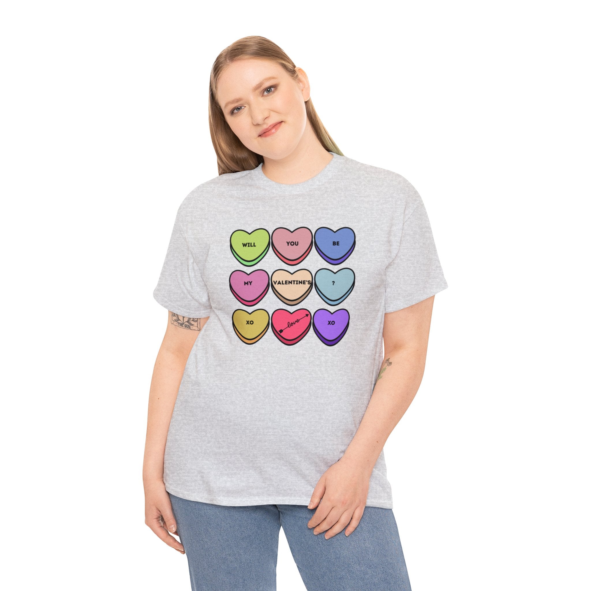 Will You Be My Valentine? Unisex Heavy Cotton Tee