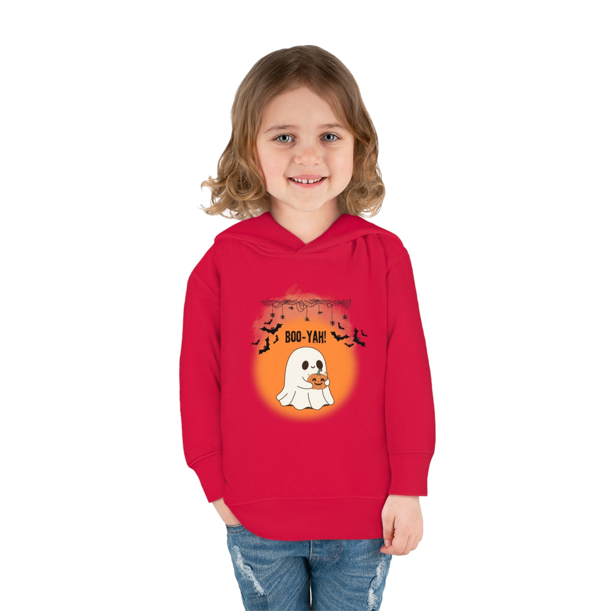 Boo-Yah! Toddler Pullover Fleece Hoodie