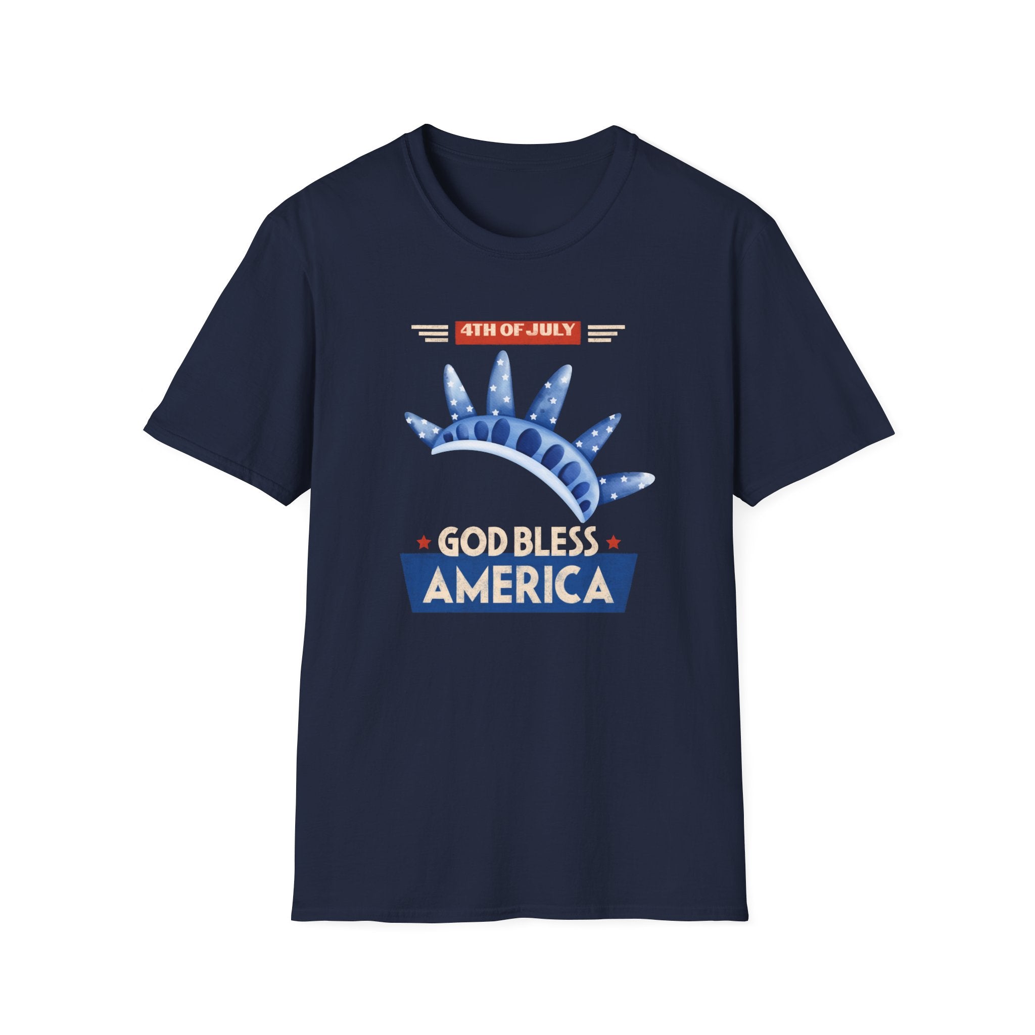 God Bless America Unisex Softstyle T-Shirt