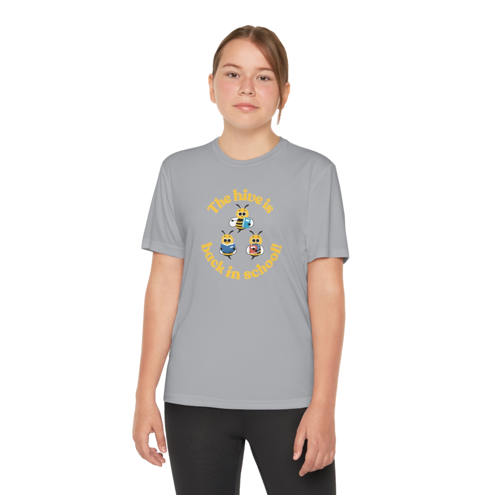 The Hive Is Back In School Youth Competitor Tee