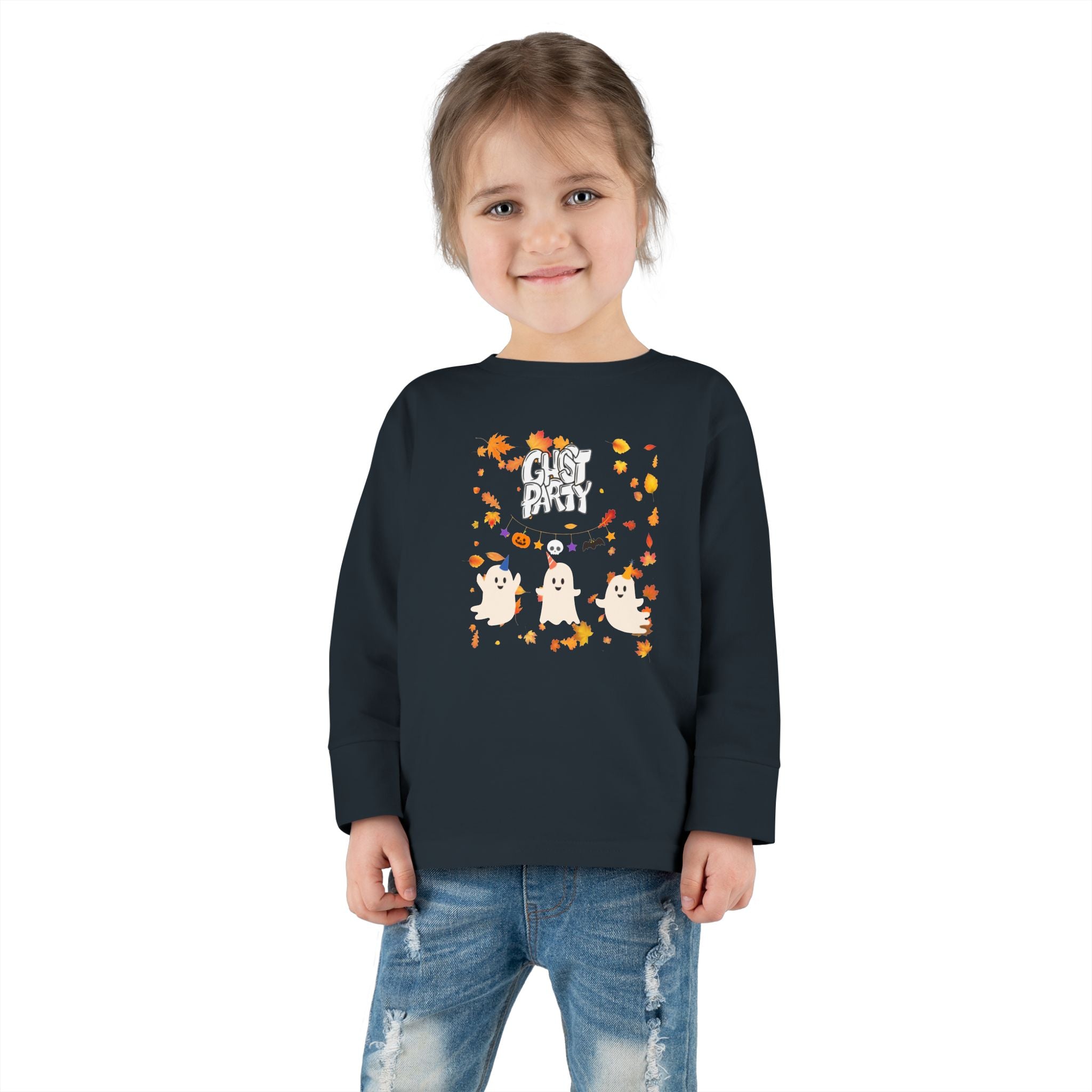 Ghost Party Toddler Long Sleeve Tee