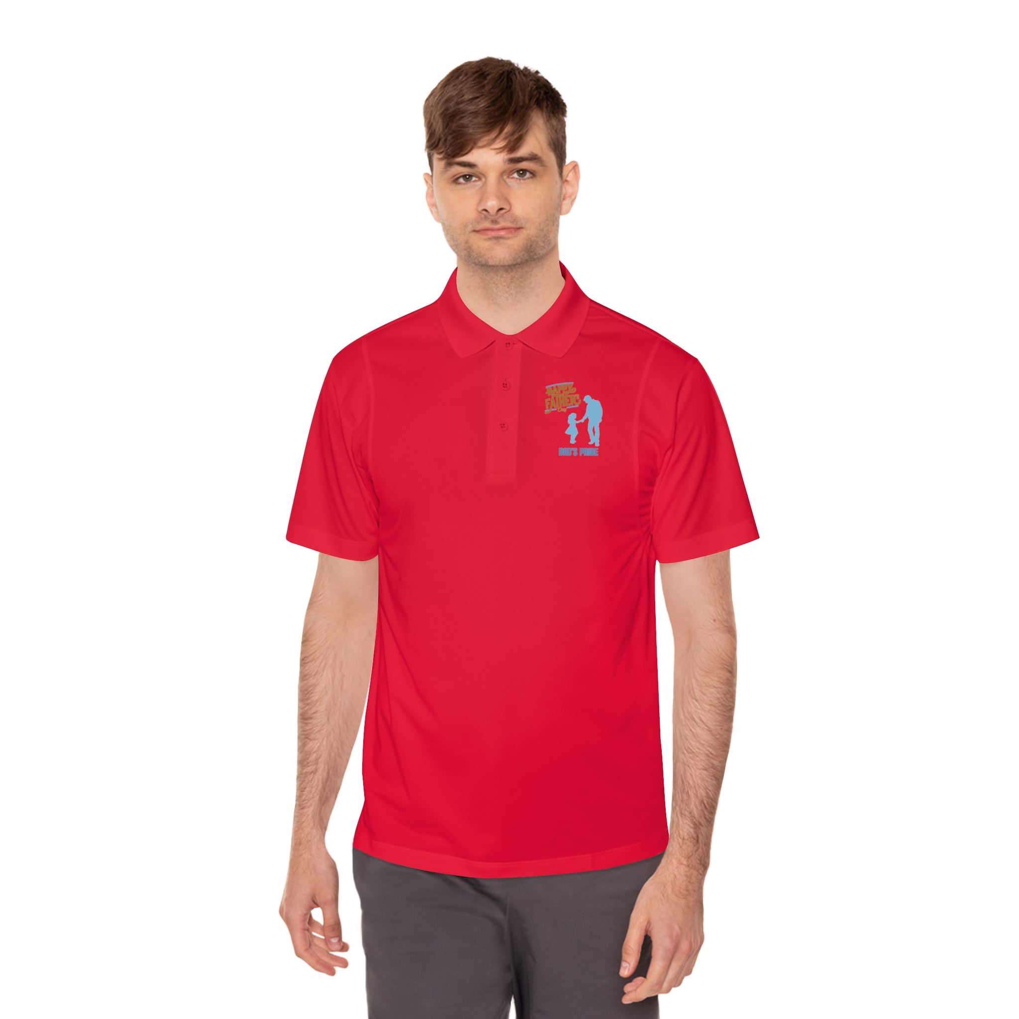 Dad's Pride Men's Sport Polo Shirt