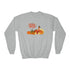 Happy Thanksgiving Turkey Youth Crewneck Sweatshirt