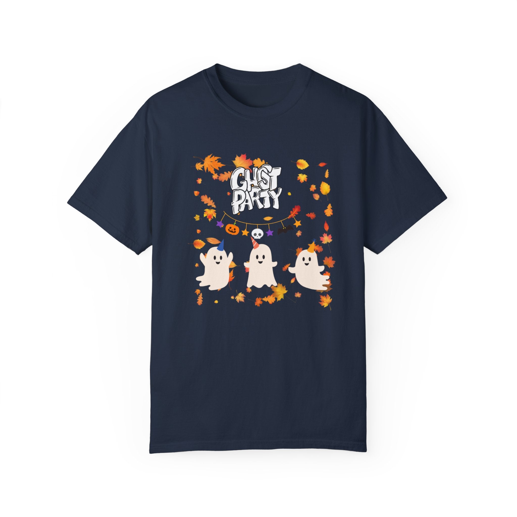 Ghost Party Unisex Garment-Dyed T-shirt