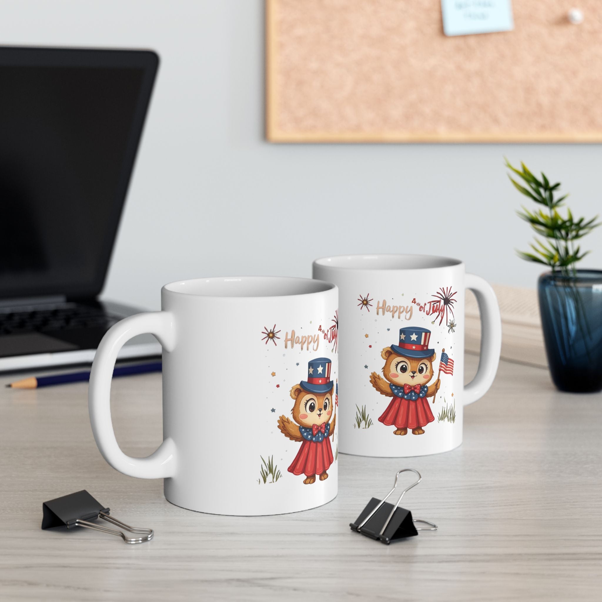Happy Independence Day Ceramic Mug