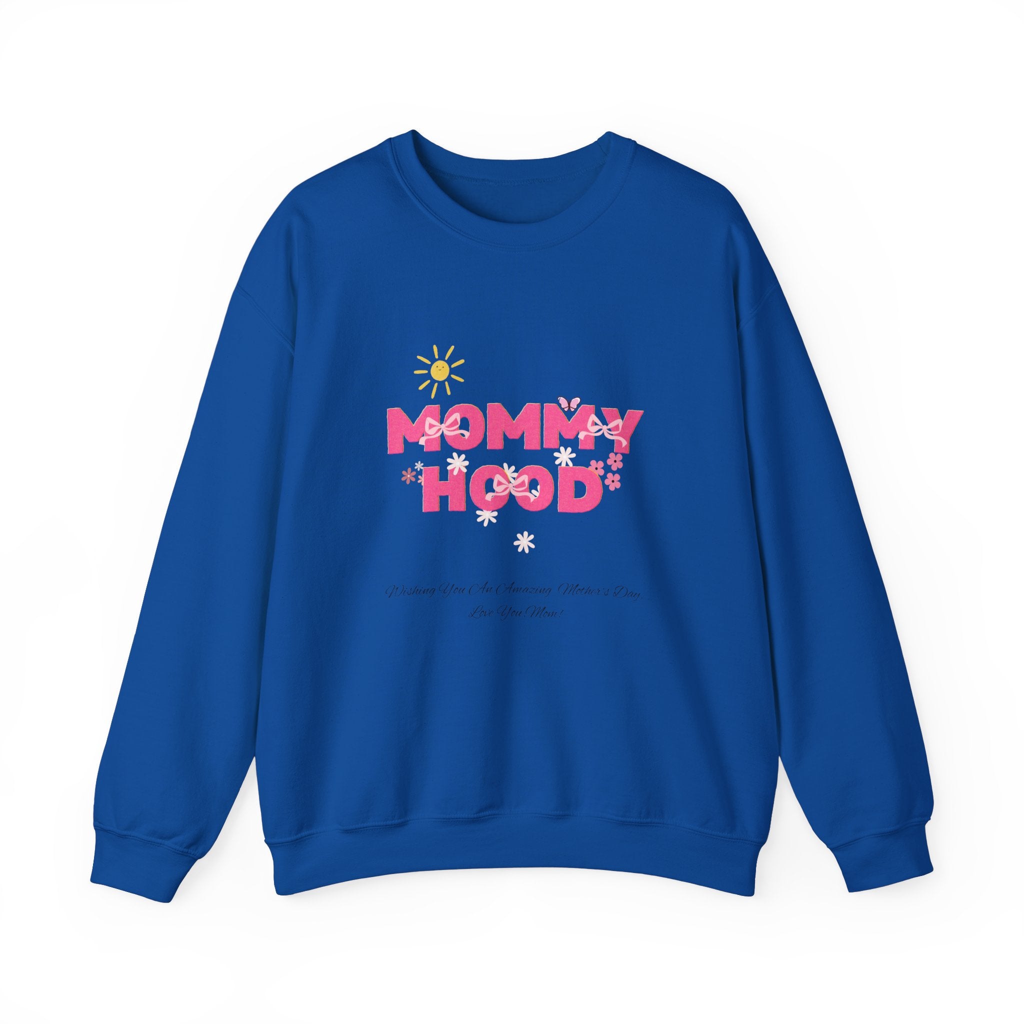 Mommy Hood Unisex Crewneck Sweatshirt