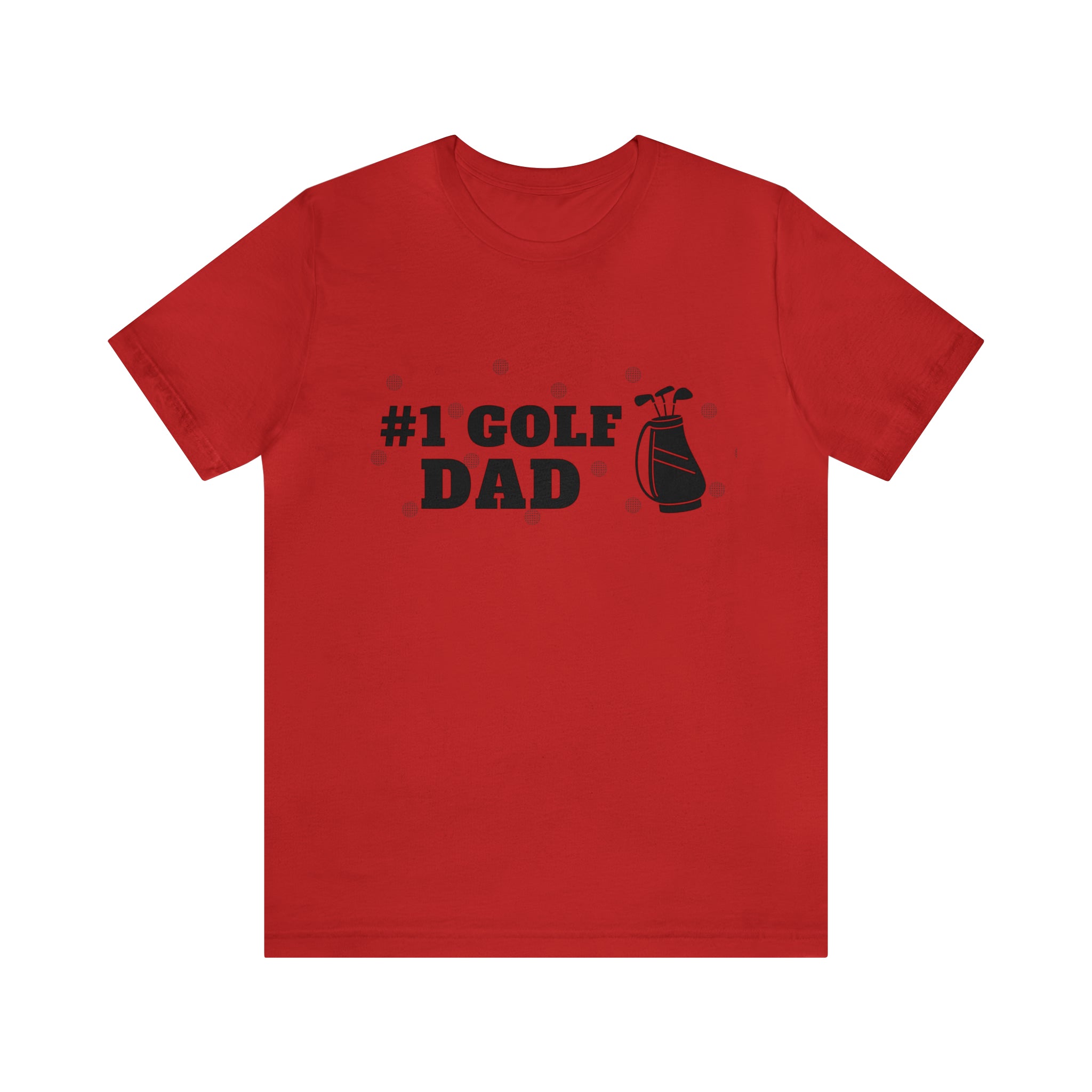 Happy Father's Day Golf Unisex Jersey Short Sleeve Tee