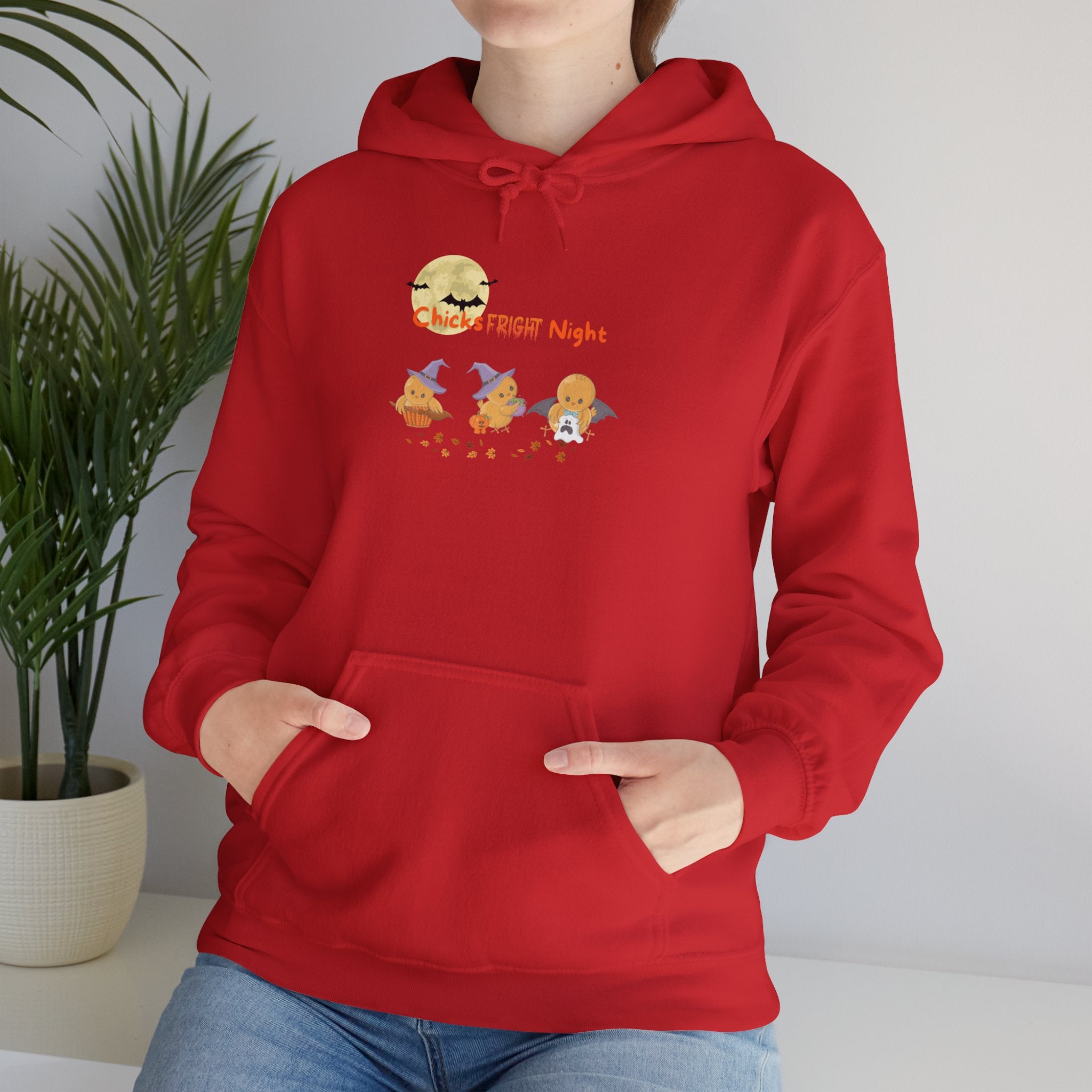 Chicks Fright Night Unisex Heavy Blend™ Hooded Sweatshirt
