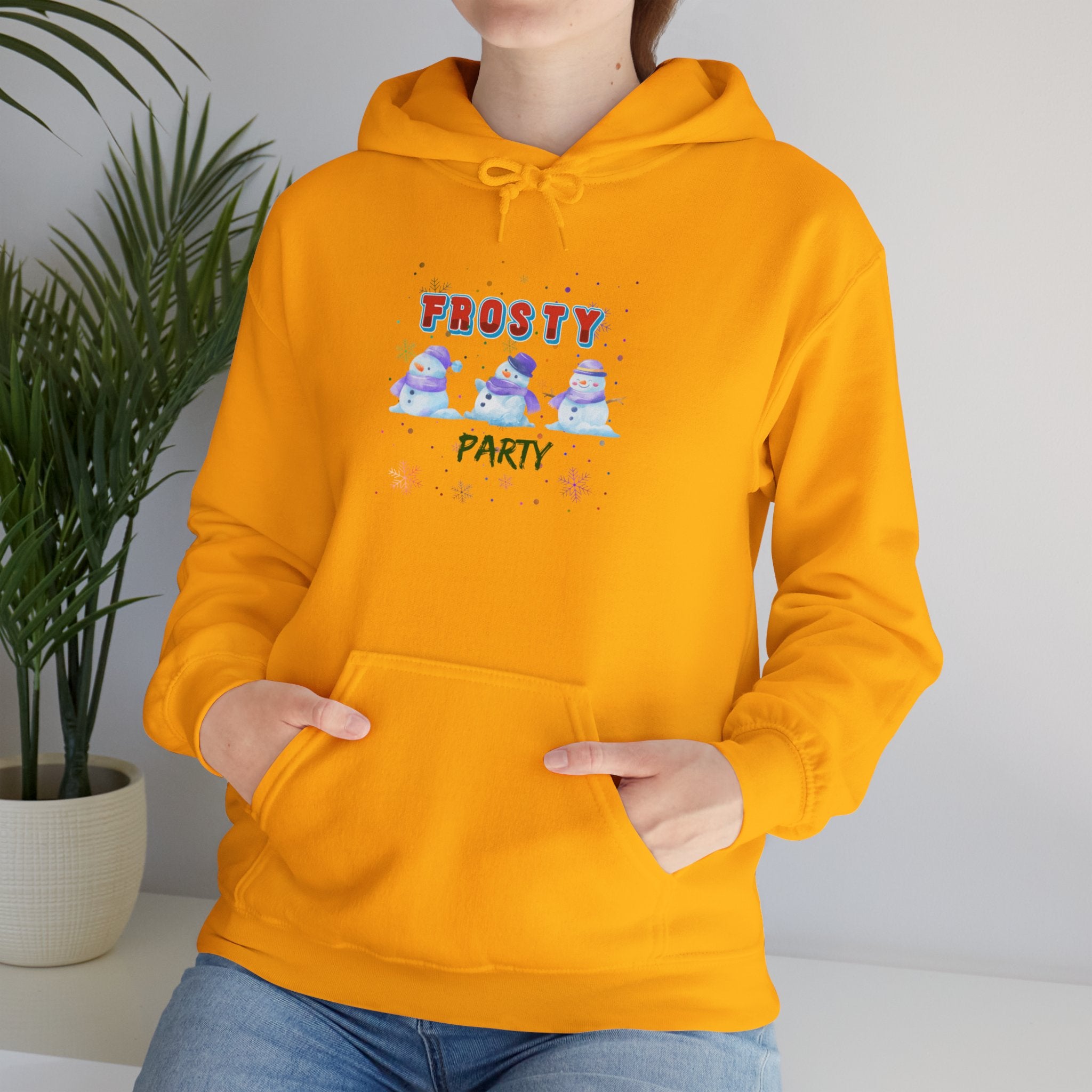 Frosty Party Unisex Heavy Blend™ Hooded Sweatshirt