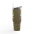 Rolling With My Gnomies Insulated Travel Mug - 40oz with Straw