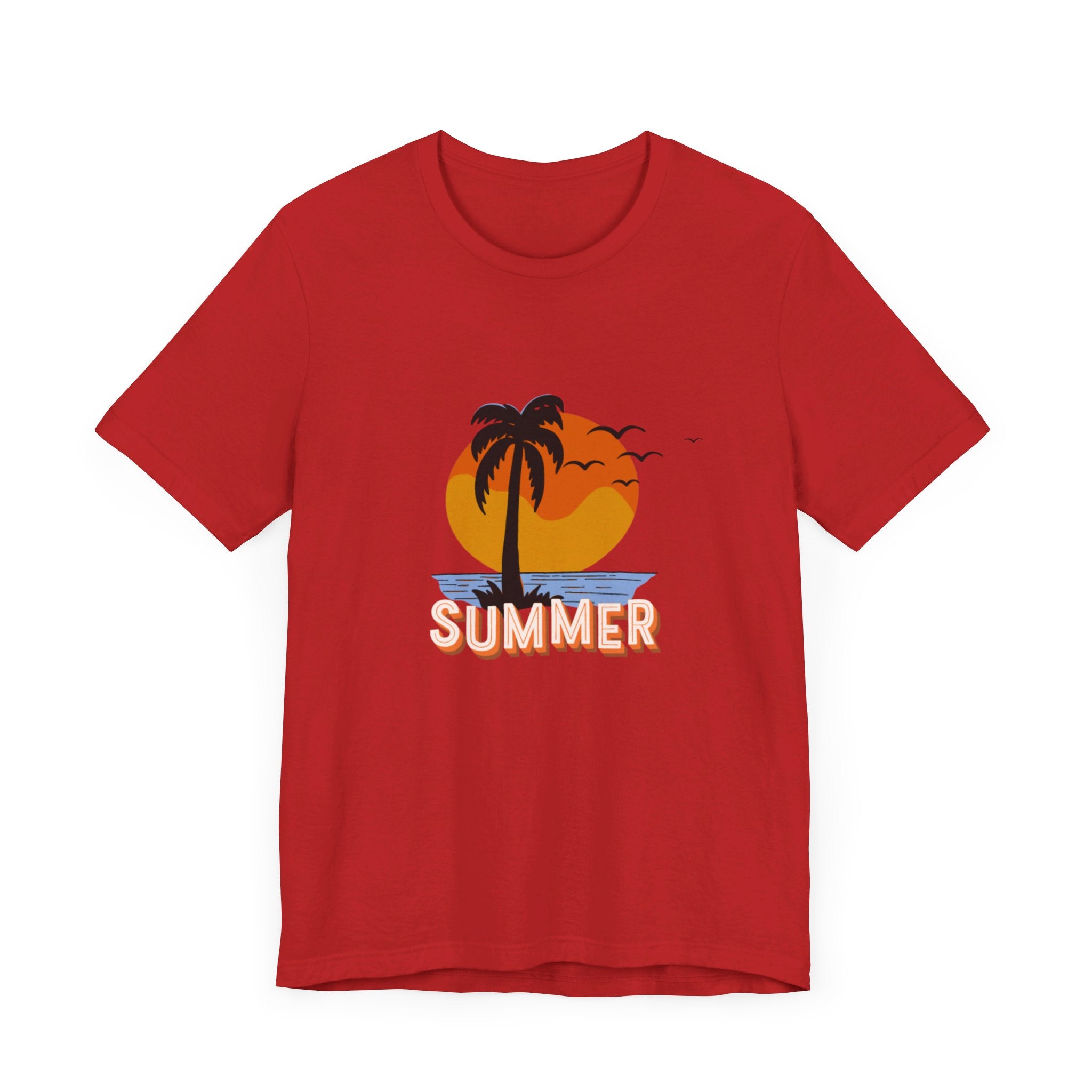 Summer Sunset Unisex Jersey Short Sleeve Tee