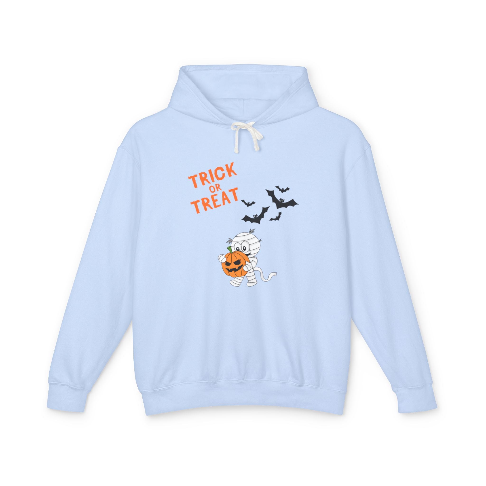 Merry Halloween Unisex Lightweight Hooded Sweatshirt