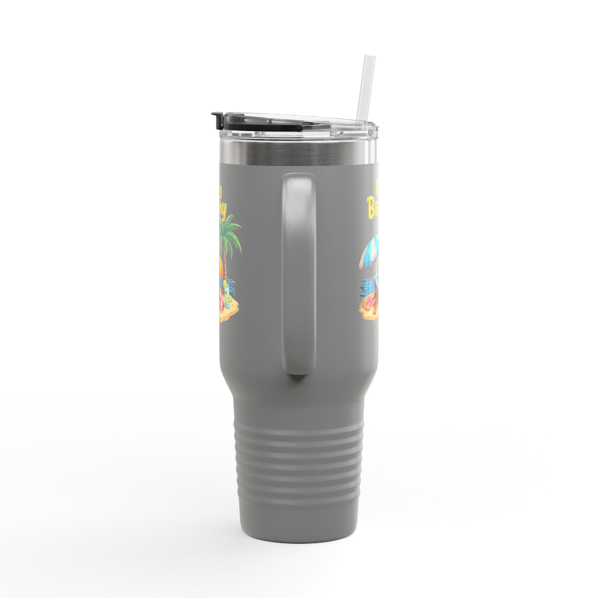 Feeling Beachy Insulated Travel Mug, 40oz