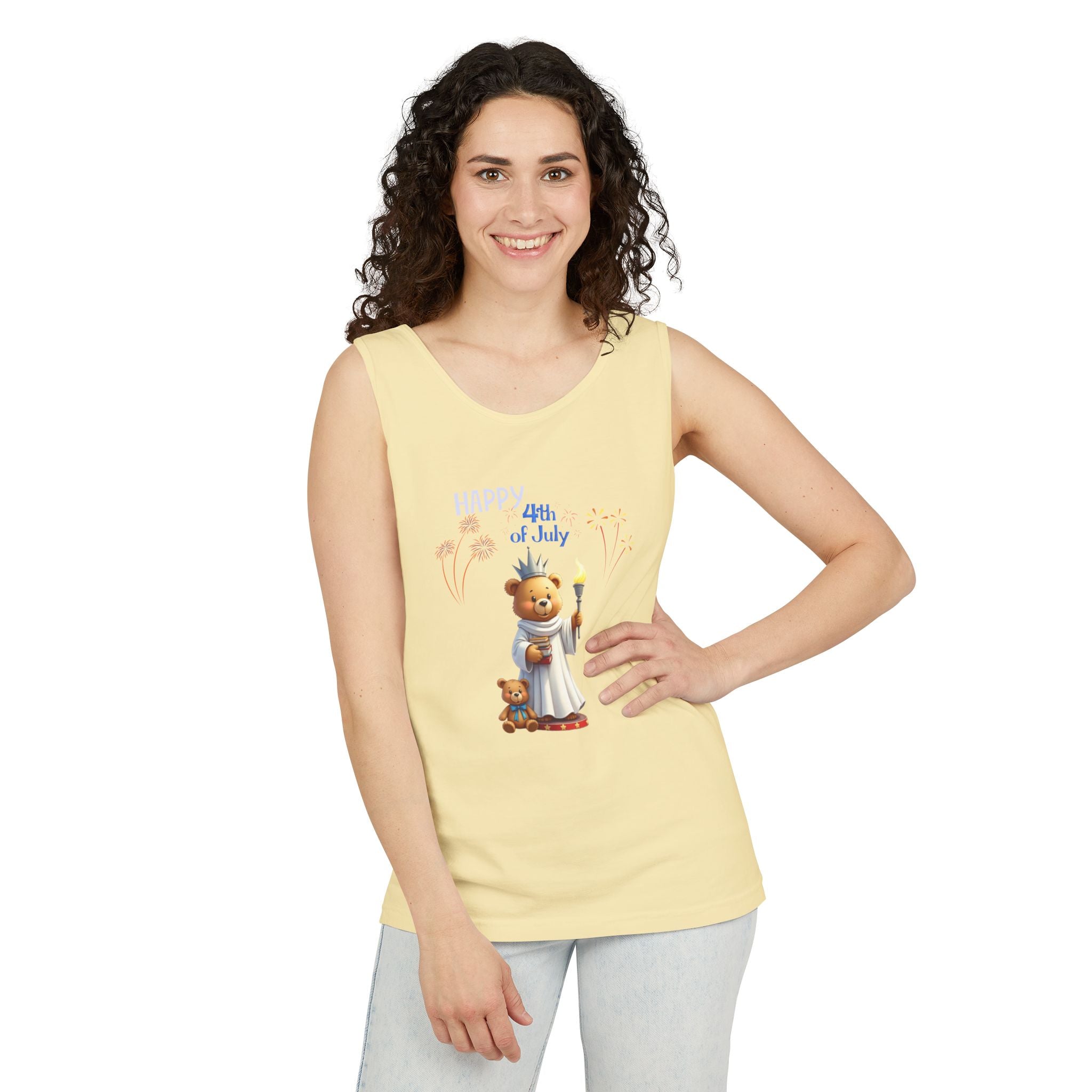 Lady Liberty Unisex Tank Top