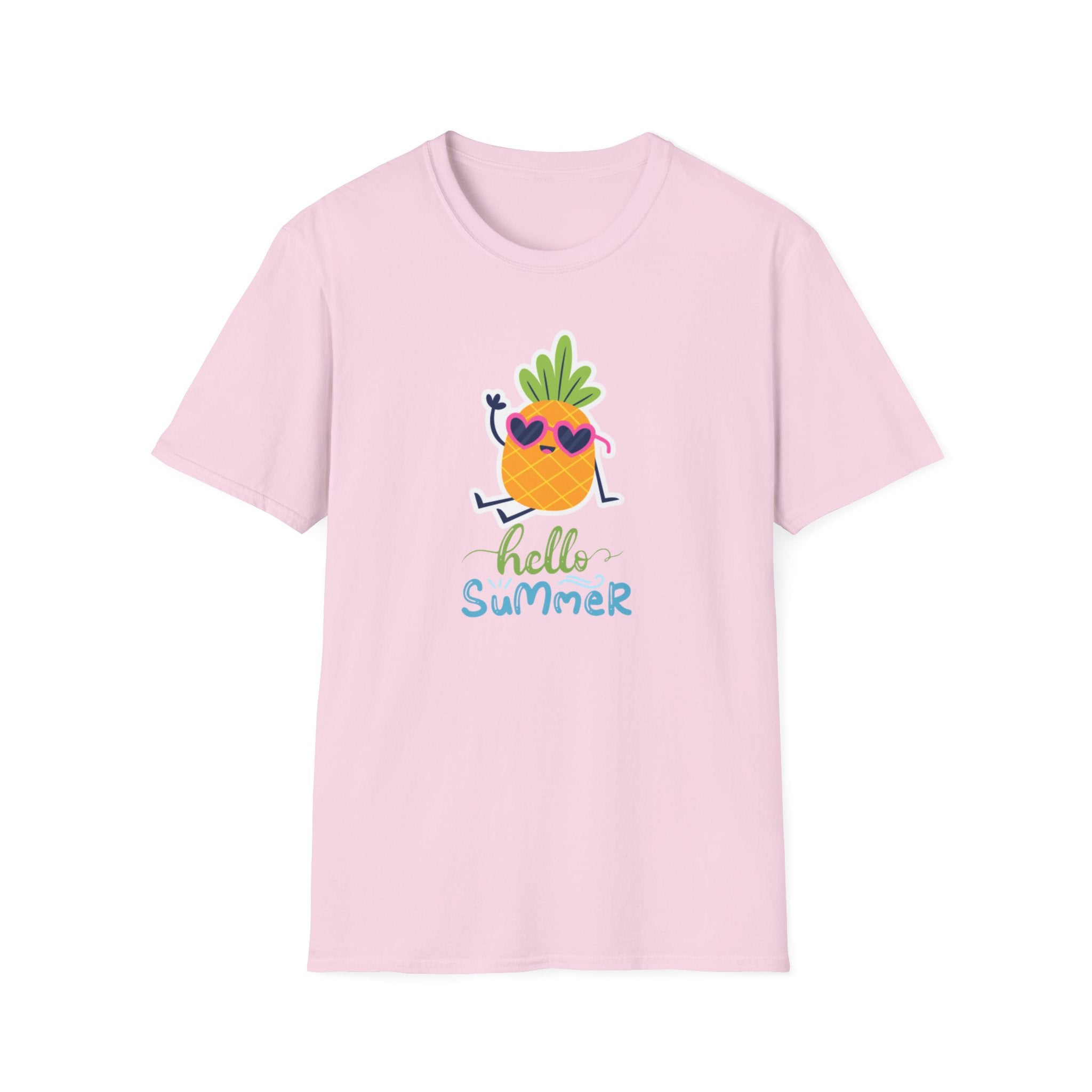 Hello Summer Fun Unisex Softstyle T-Shirt