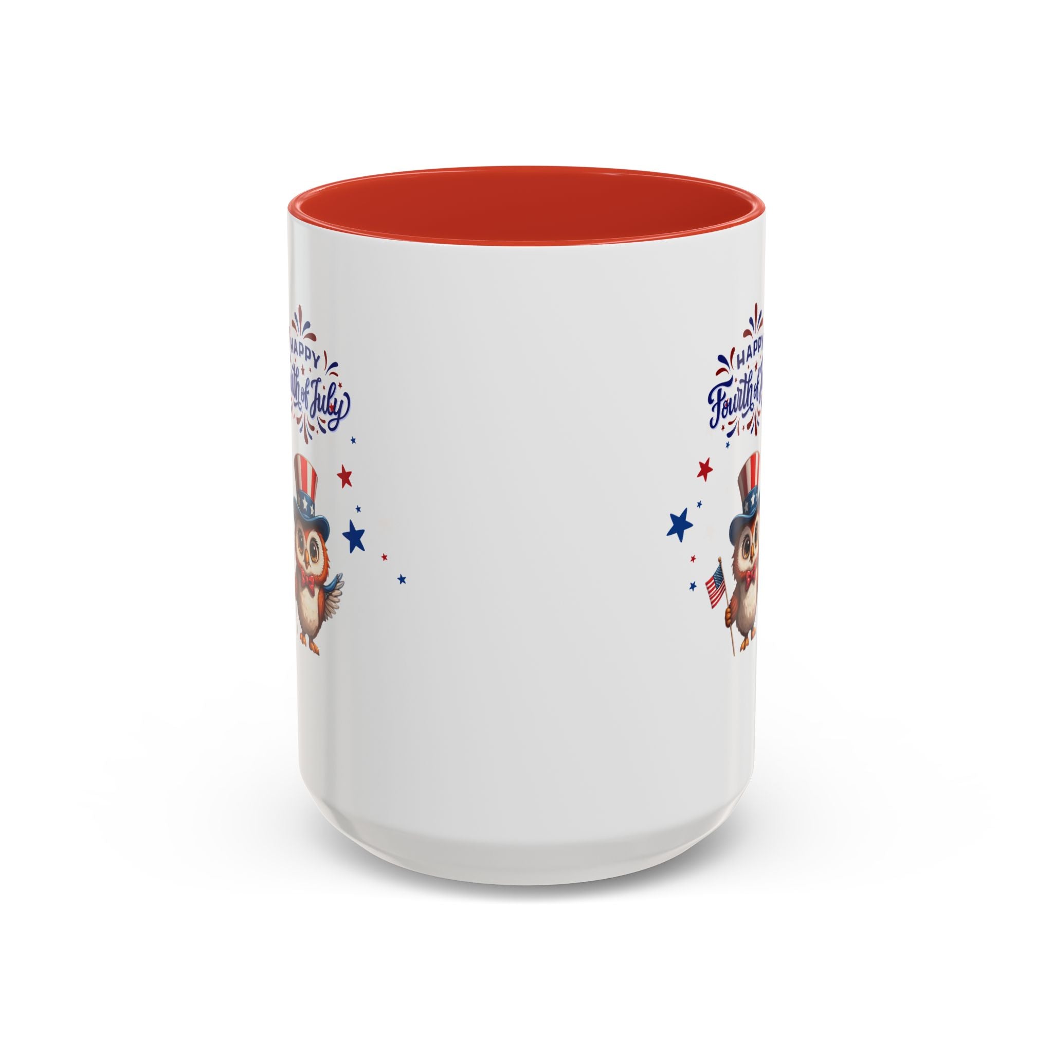 American Eagle Happy 4th of July Coffee Mug
