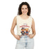 Happy 4th of July Teddy Bear Couple Tank Top
