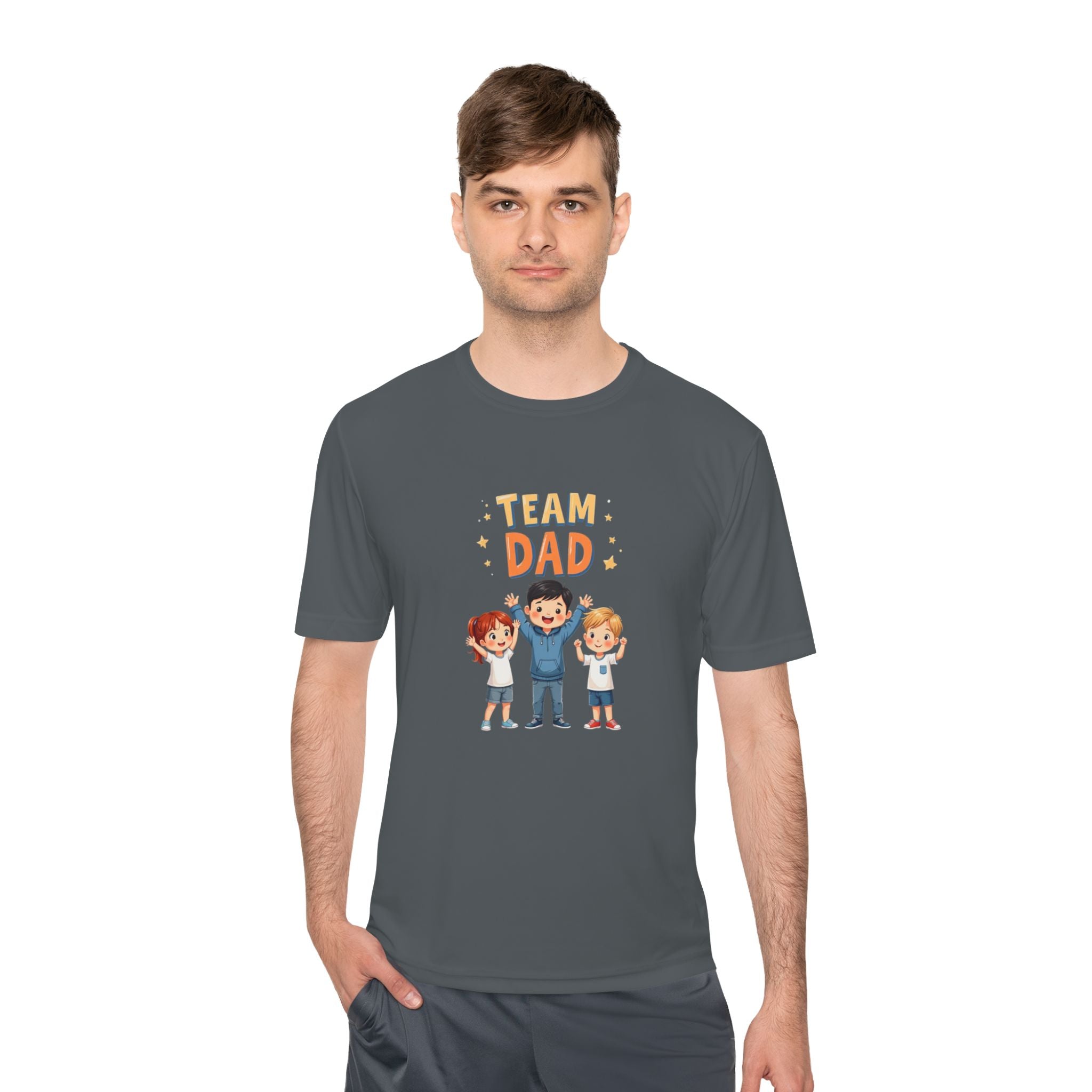 Team Dad Moisture Wicking Tee